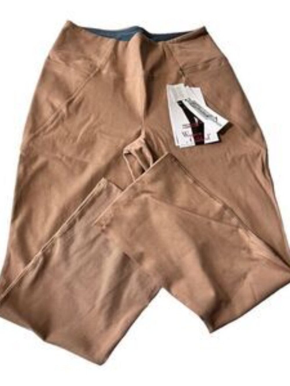 Women with Control Petite Prime Stretch Demin Petite Flair Pants - Picture 7 of 8